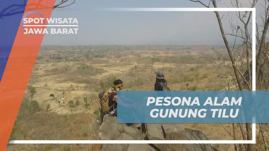 Keindahan Alam dari Puncak Gunung Tilu, Kuningan