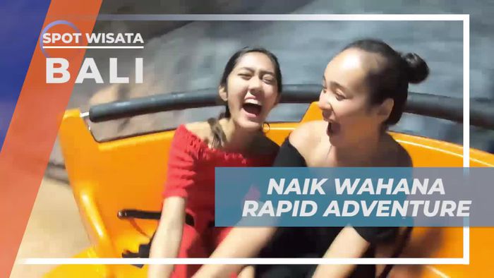 Menyusuri Wahana Rapid Adventure yang Seru di Trans Studio Bali