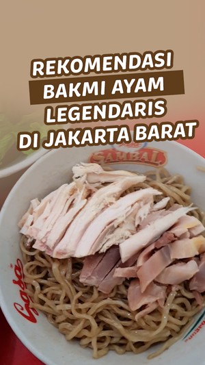 Video: Bakmi Ayam Acang yang Unik dan Legendaris di Jakbar