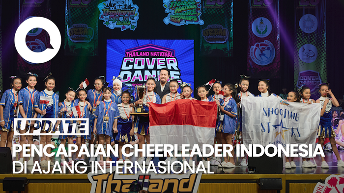 Video: Kerja Keras Cheerleader Junior Indonesia yang Juarai Thailand Open 2024