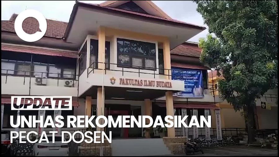 Video: Unhas Minta Kemendiktisaintek Pecat Dosen ASN Pelaku Pelecehan