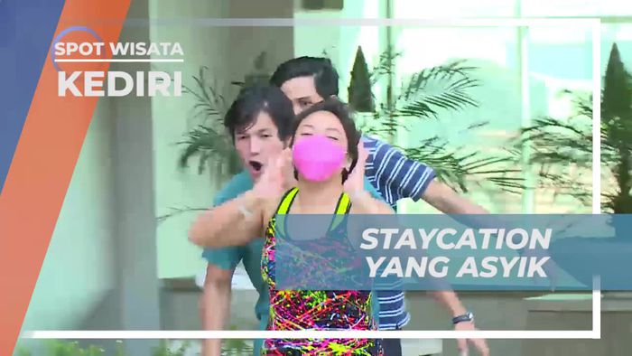 Staycation Ceria dan Bermain Air di Hotel Kediri