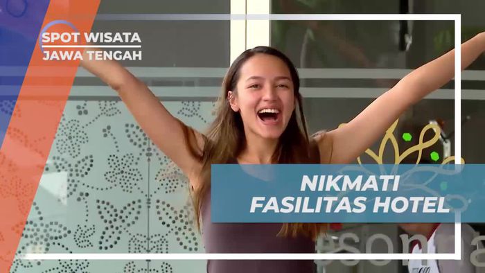 Berenang Santai di Kolam Hotel di Tegal, Jawa Tengah