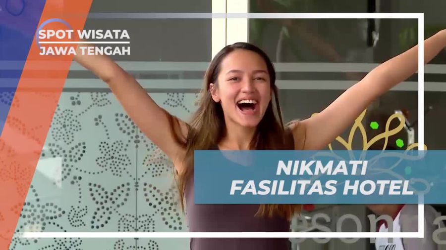 Berenang Santai di Kolam Hotel di Tegal, Jawa Tengah