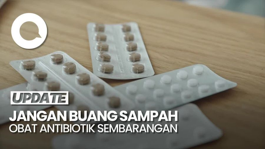 Video: Cara Membuang Sampah Obat Antibiotik yang Benar