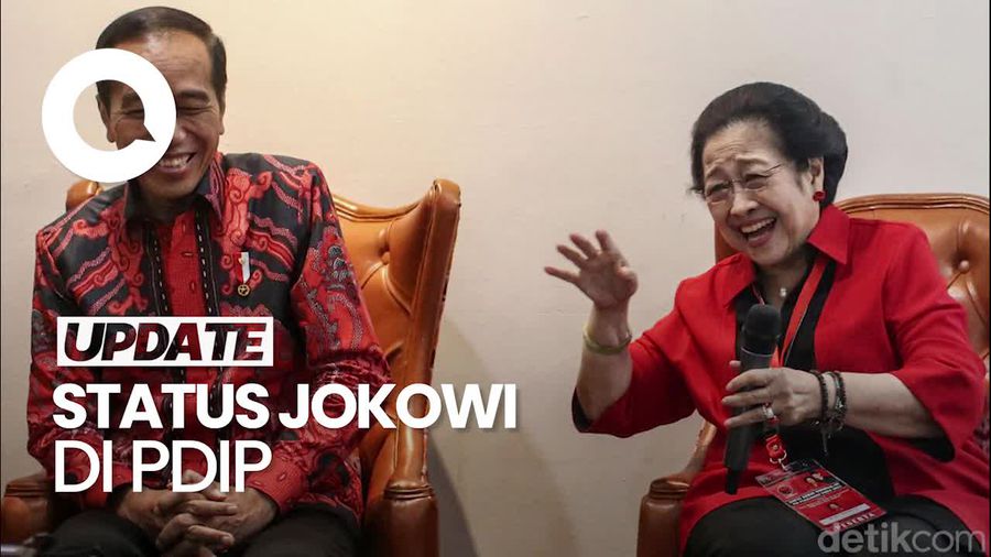 Video: Ditanya soal Status Jokowi di Partai, PDIP Bilang Begini