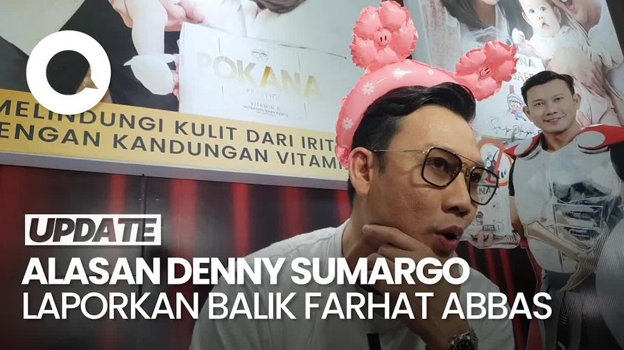 Video Laporkan Balik Farhat Abbas, Denny Sumargo: Biar Dia Ada Teman Main