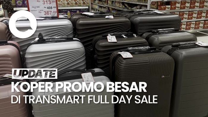 Video: Serbu! Koper di Transmart Full Day Sale Mulai Rp 300 Ribuan Aja