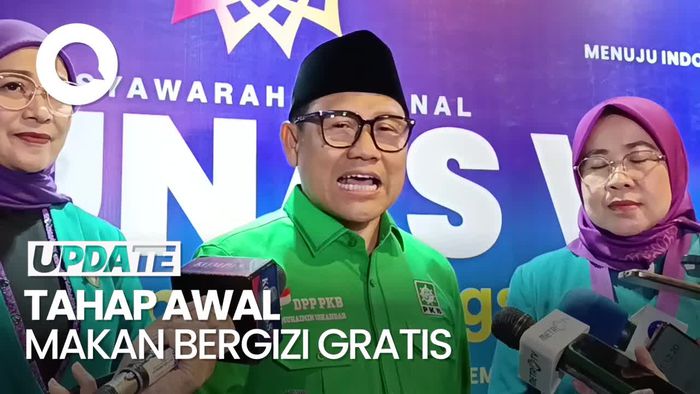 Video: Cak Imin Sebut Makan Bergizi Gratis Rp 10 Ribu Masih Tahap Awal