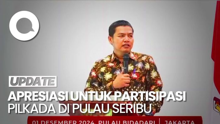 Video KPU Jakarta: Partisipasi Pilkada di Pulau Seribu di Atas Nasional