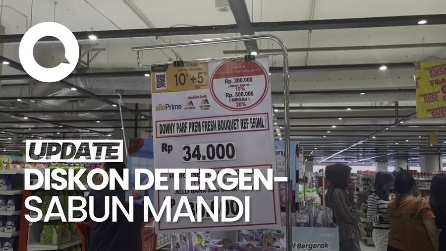 Video: Beli Detergen Lebih Hemat di Transmart Full Day Sale!