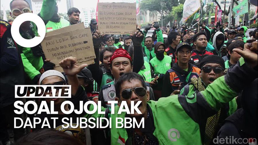 Video Mensos soal Isu Ojol Tak Dapat Subsidi BBM: Belum Diputuskan