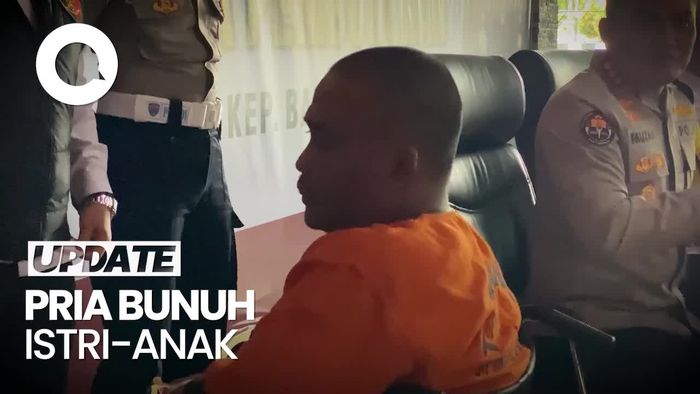 Video: Tampang Riki Pria yang Bunuh Istri dan Balitanya di Pangkalpinang