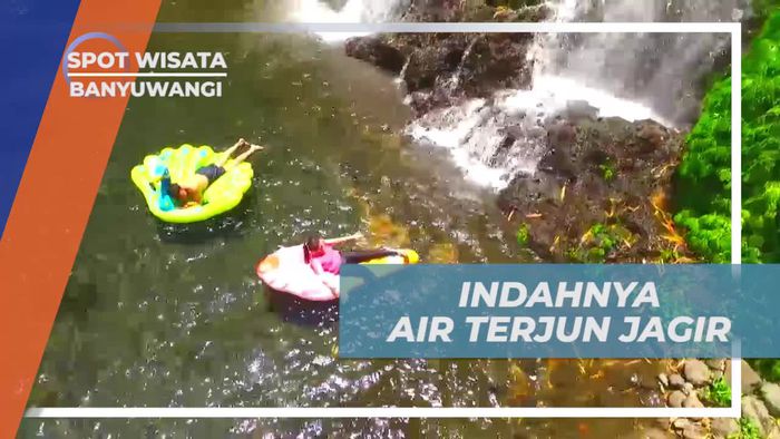 Keindahan Alam Air Terjun Jagir, Banyuwangi