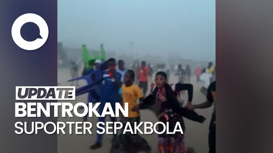 Video: Momen Mencekam Bentrokan Suporter Sepakbola di Guinea, 56 Tewas