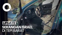 Video Serangan Israel di Tepi Barat Tewaskan 4 Orang