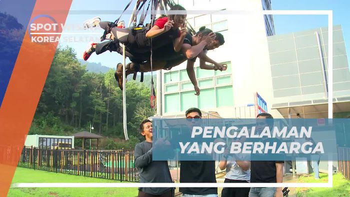 Pengalaman Tak Terlupakan di Langit Korea Selatan dari Wahana Big Swing