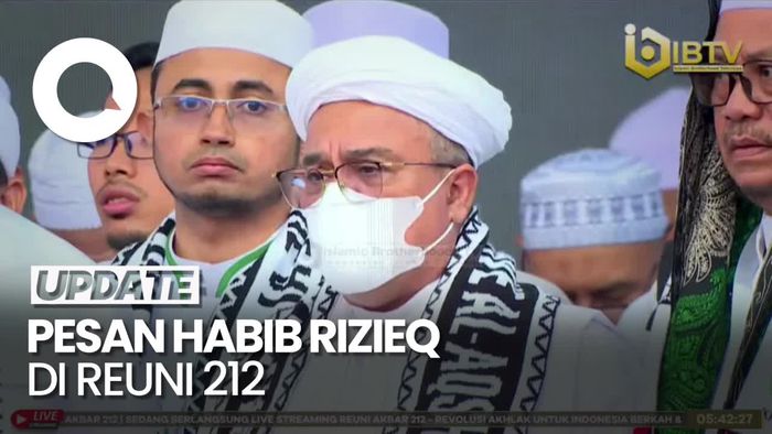 Video Habib Rizieq: Semoga Pemerintahan Prabowo Bersih dari Orang Bermasalah
