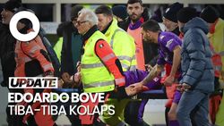 Video Momen Laga Fiorentina Vs Inter Berubah Mencekam, Edoardo Bove Tetiba Kolaps