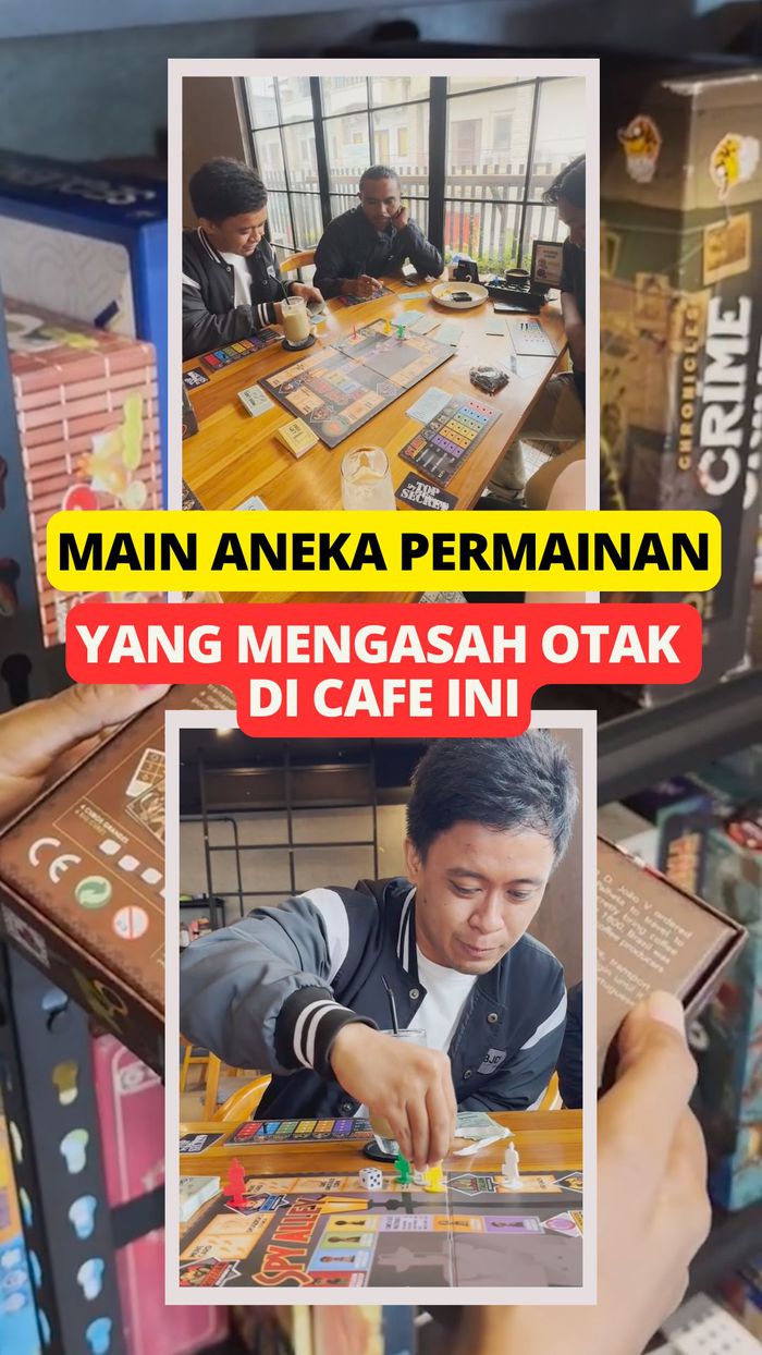 Video: Serunya Main Board Game di Loading Cafe, Bikin Lupa Handphone