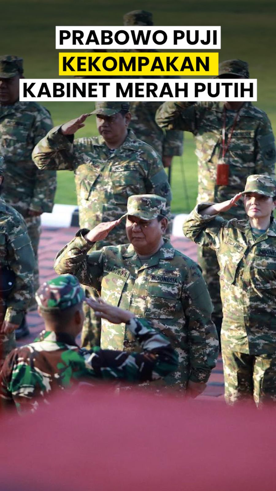 Video: Kelakar Prabowo Ingin Buat Retret Kabinet Jadi 5 Hari