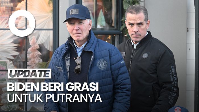 Video: Dulu Bilang Tidak, Biden Kini Beri Grasi untuk Putranya Hunter