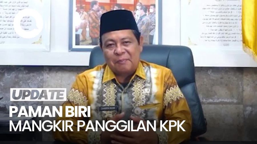 Video KPK soal Paman Biri Mangkir: Kalau Punya Alibi, Bilang Dong!