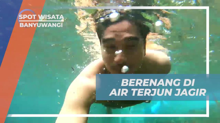 Berenang dan Rileks di Air Terjun Jagir, Banyuwangi