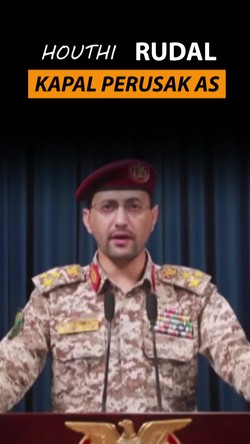 Video Houthi Rudal 4 Kapal AS di Laut Arab dan Teluk Aden