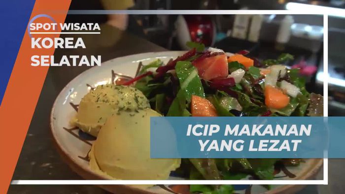 Mencicipi Makanan Lezat di Slunch Factory, Seoul