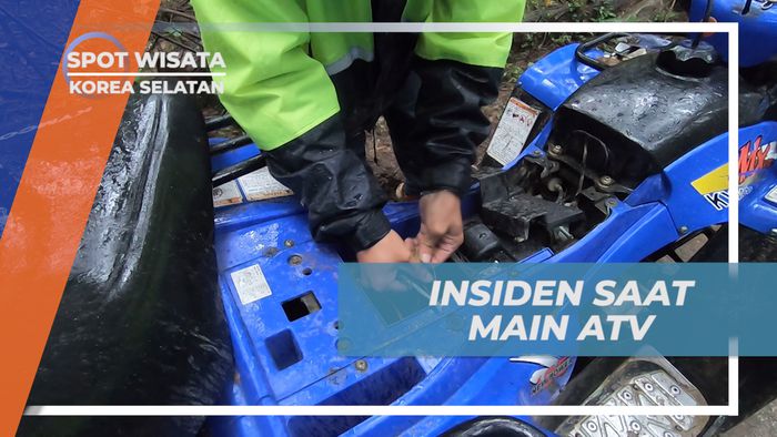 Insiden Ketika Bermain ATV di Hutan Korea Selatan