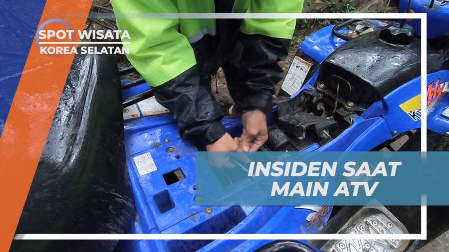 Insiden Ketika Bermain ATV di Hutan Korea Selatan