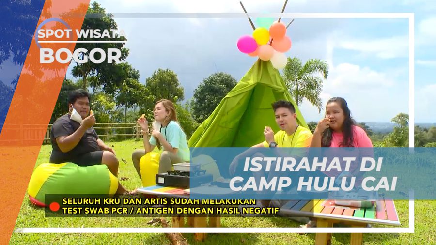 Bersantai Sambil Menikmati Singkong Goreng di Camp Hulu Cai, Bogor
