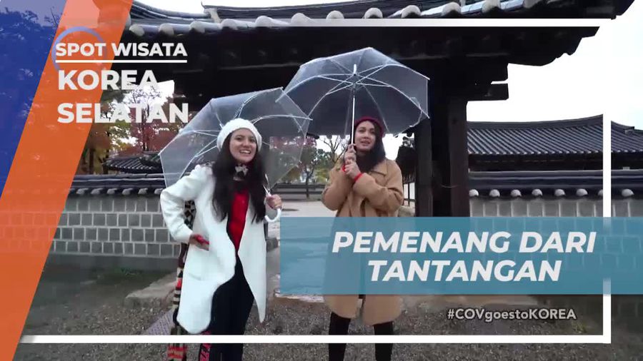 Menentukan Pemenang Tantangan Selfie di Jeonju Hanok Village