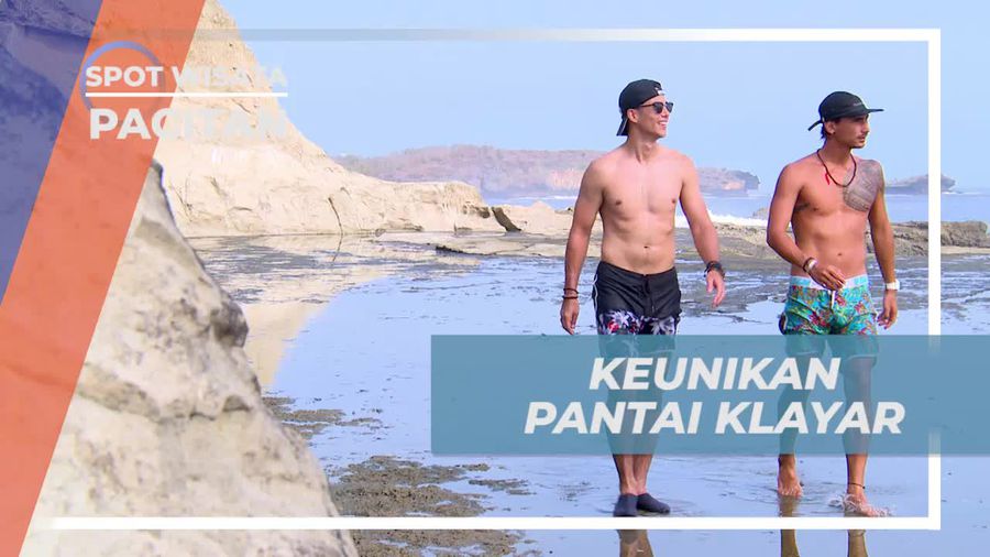 Pesona Keindahan Pantai Klayar di Pacitan