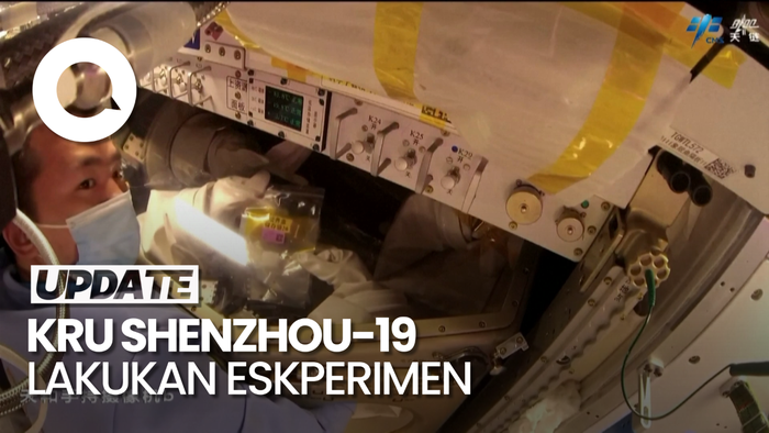 Video: Eksperimen Kru Shenzhou-19 dalam Misi 6 Bulan di Luar Angkasa