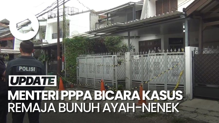 Video: Heboh Remaja Bunuh Ayah-Nenek, Menteri PPPA Soroti Faktor Emosi Terpendam