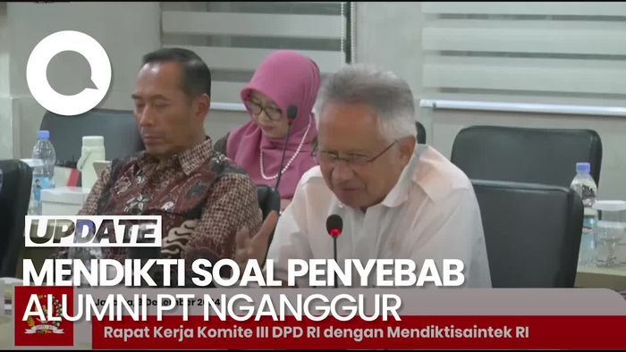 Video: Mendikti soal Banyak Alumni Perguruan Tinggi Nganggur
