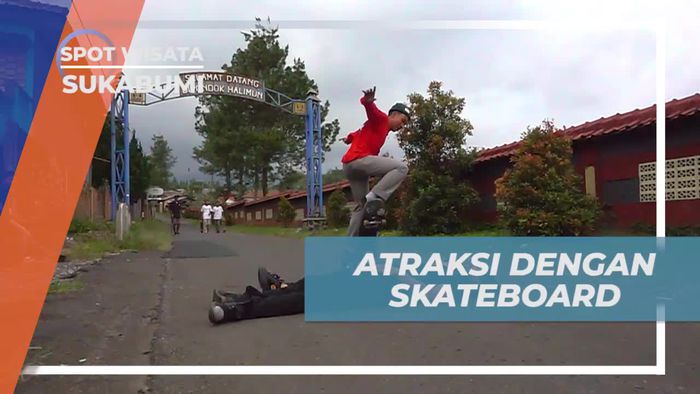 Atraksi Skateboard yang Menegangkan di Sukabumi