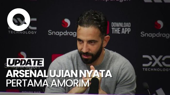Video Amorim: MU Harus Main Berani Lawan Arsenal