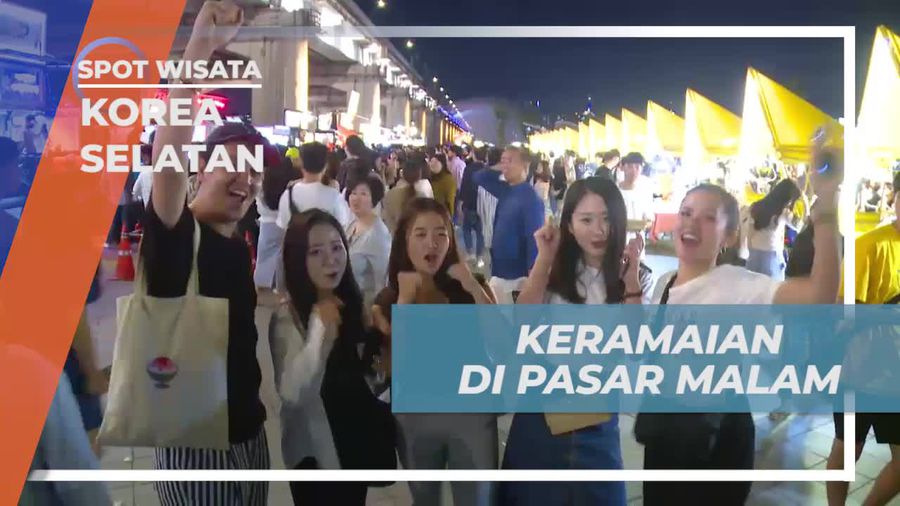 Mengunjungi Pasar Malam yang Meriah di Seoul