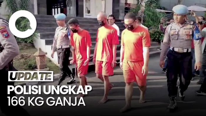 Video: Polresta Malang Kota Ungkap Peredaran 166,58 Kg Ganja