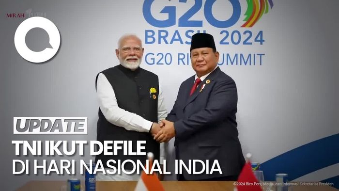 Video Prabowo Akan Kirim TNI Ikut Defile di Hari Nasional India