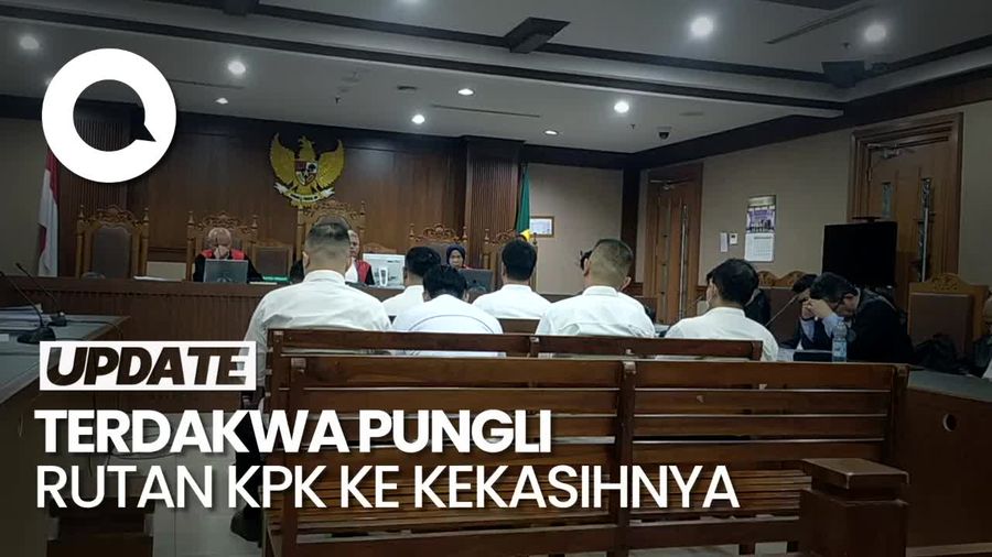 Video Terdakwa Pungli Rutan KPK Rela Pacar Cari Pengganti: Bahagiamu, Bahagiaku