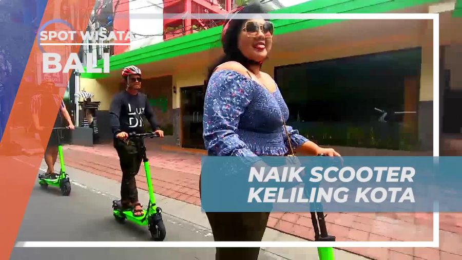 Menjelajahi Seminyak dengan Scooter, Bali