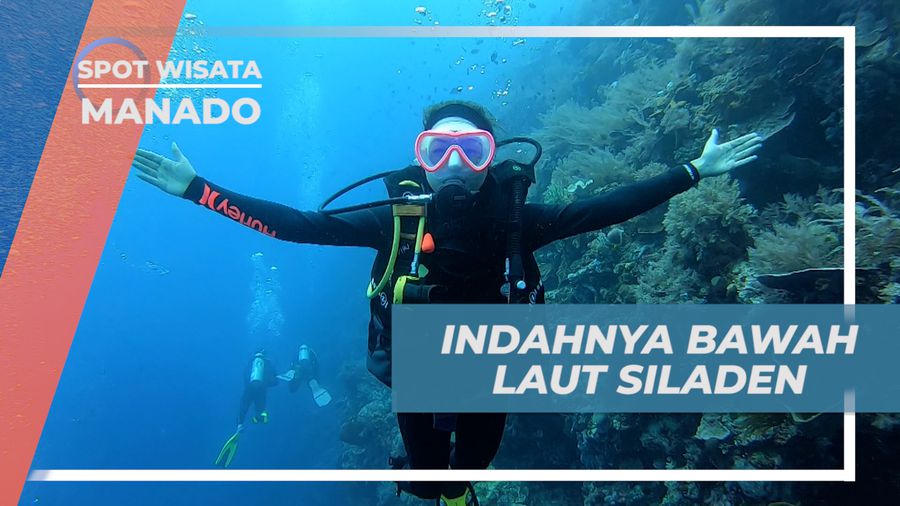 Menyaksikan Keindahan Bawah Laut Pulau Siladen, Manado