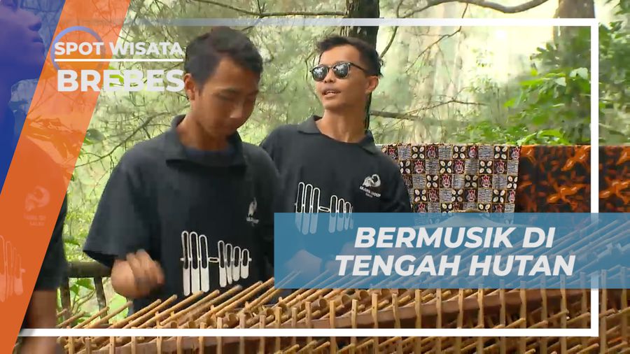 Bersantai dengan Musik Dangdut di Tengah Hutan Kalibaya Park, Brebes