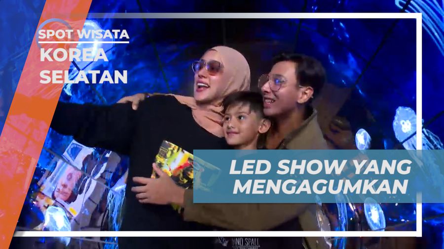 Menyaksikan LED Show yang Menakjubkan di Seoul, Korea Selatan