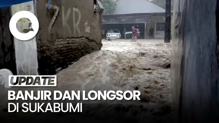 Video: 20 Kecamatan di Sukabumi Terdampak Banjir dan Longsor