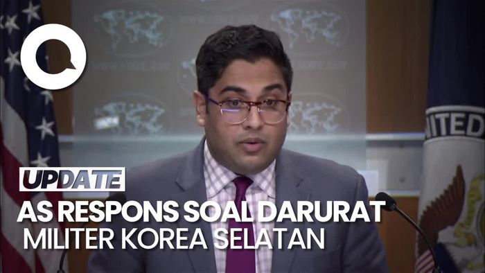 Video: Respons AS soal Korsel Umumkan Darurat Militer, Ngaku Khawatir